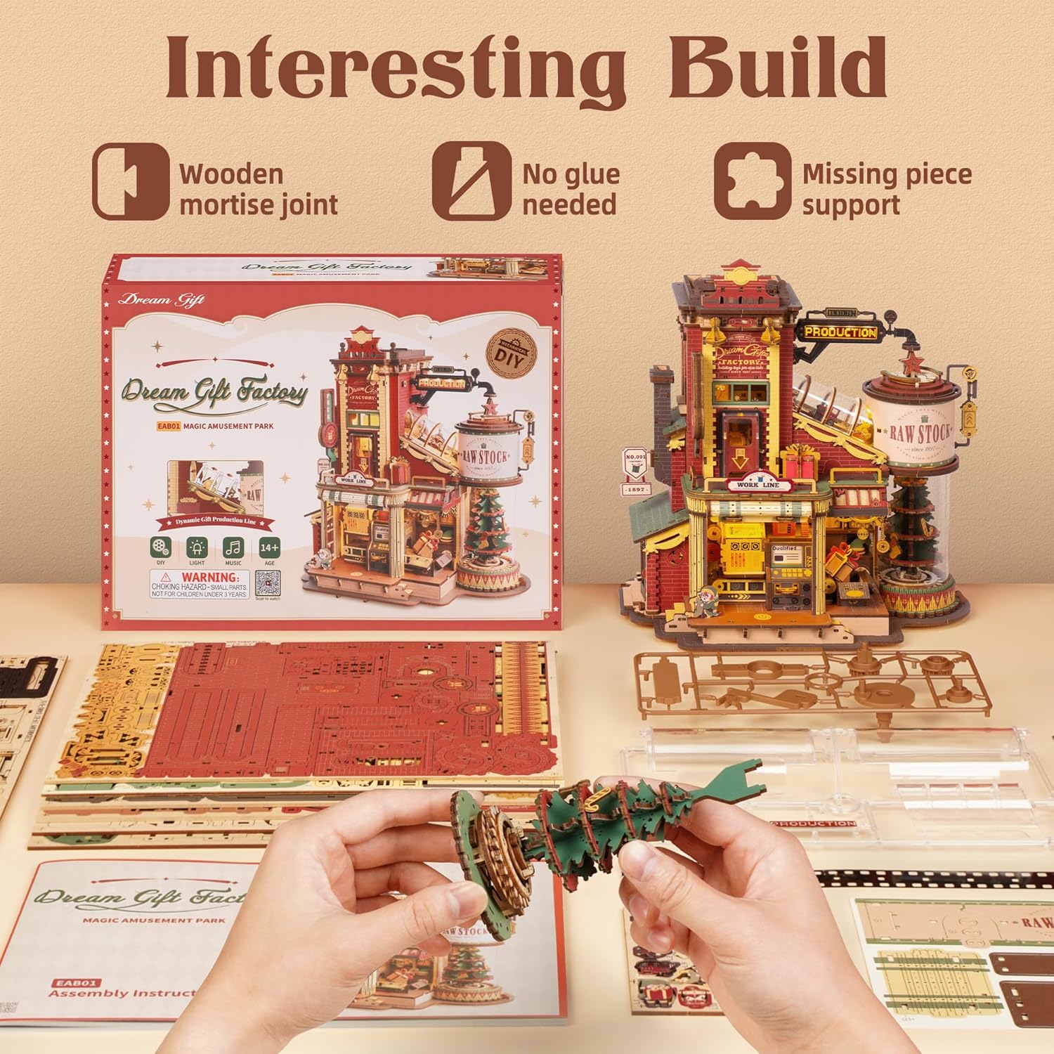 Dream Gift Factory – Mechanical Music Box Kit