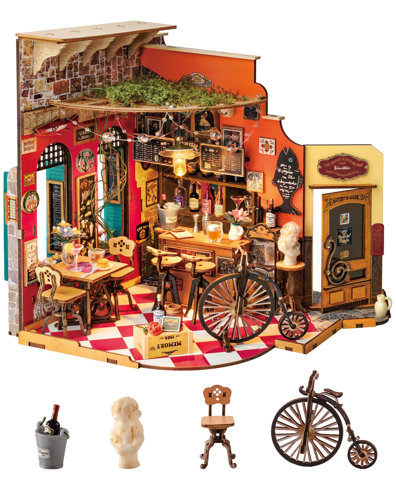 Cheers Bar – DIY Miniature House Kit