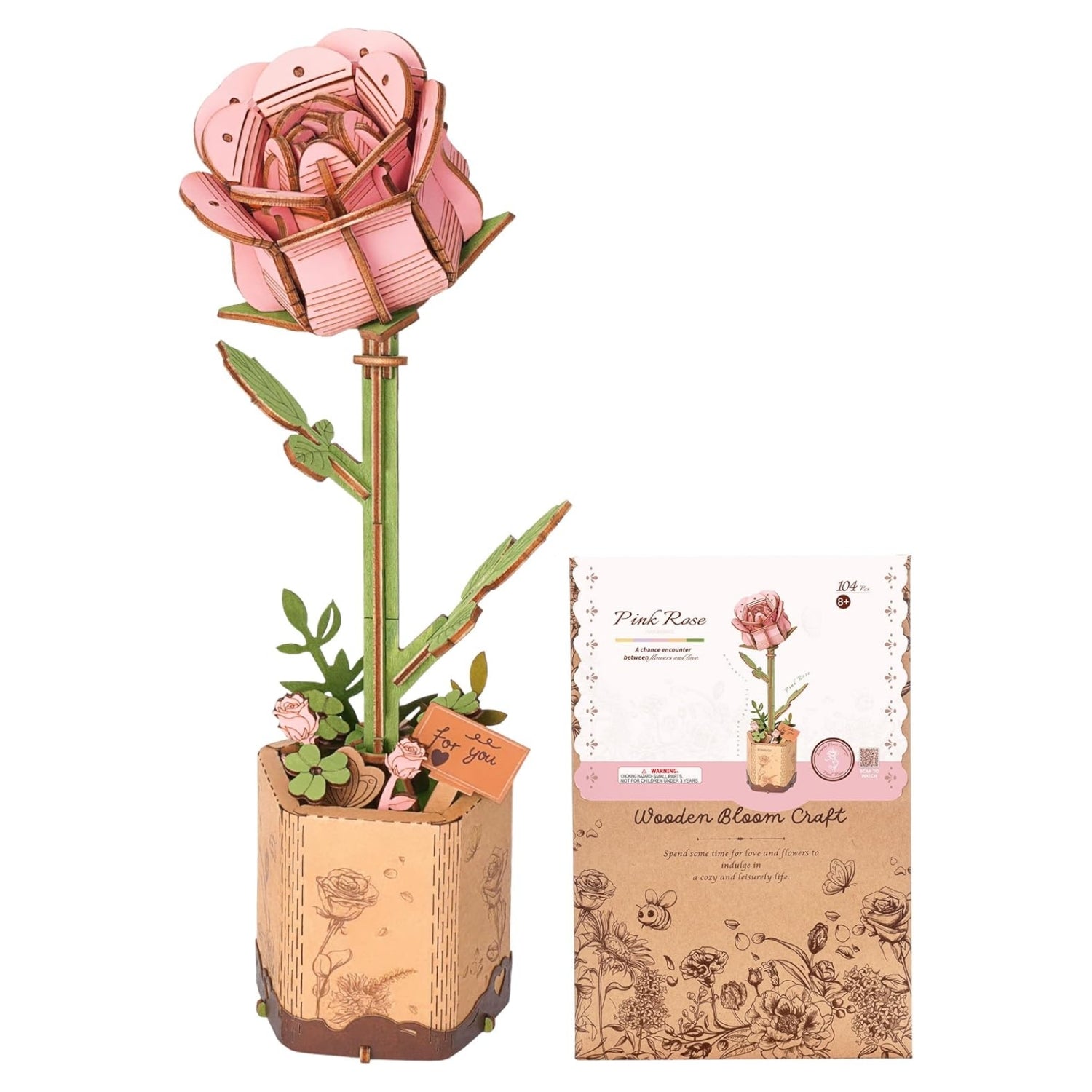 DIY Wooden Flower Bouquet – 16 Styles Available