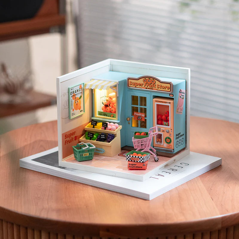 Super Fruit Shop – DIY Miniature House Kit