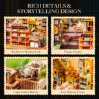Rolife Pagestory Books – DIY Miniature House Kit