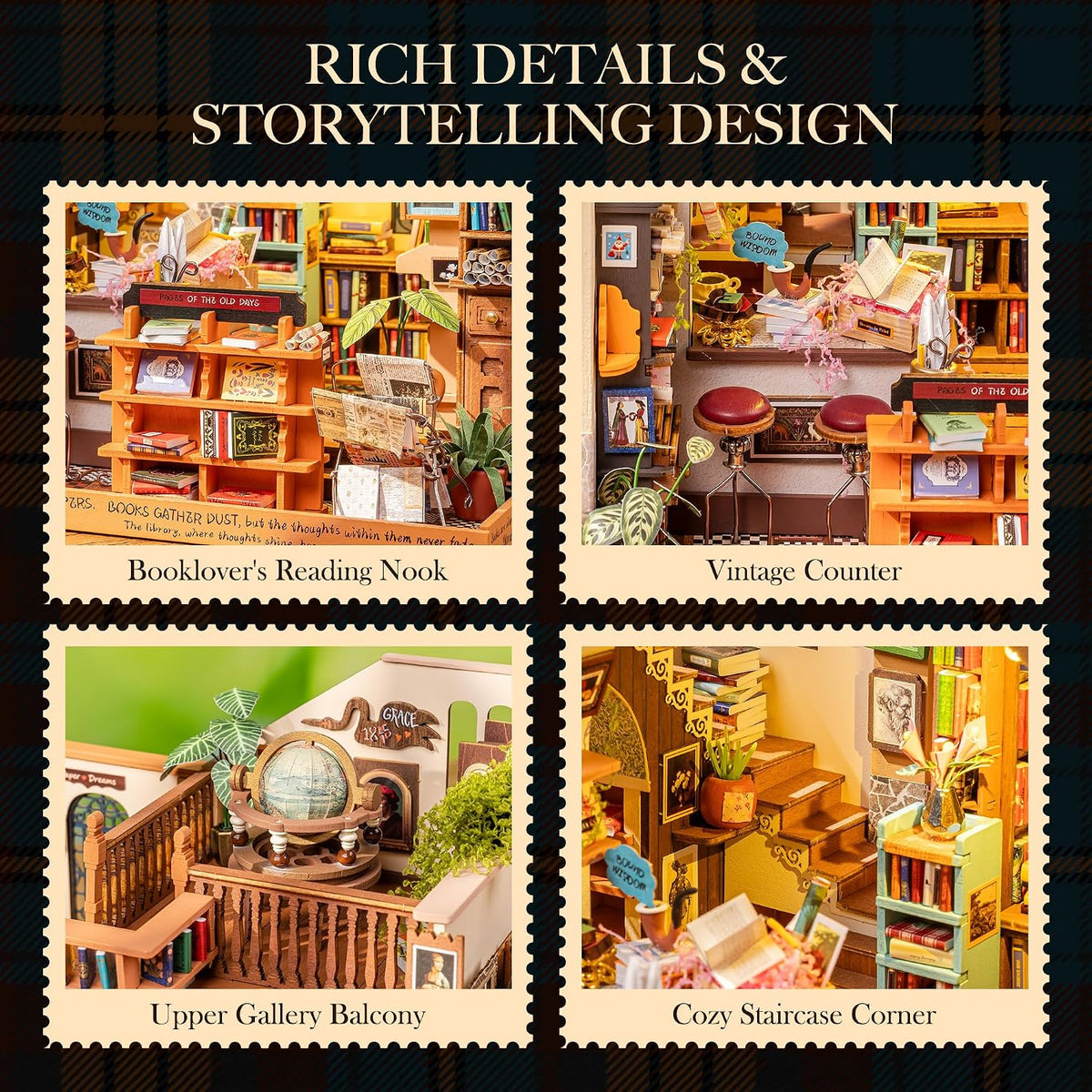 Rolife Pagestory Books – DIY Miniature House Kit
