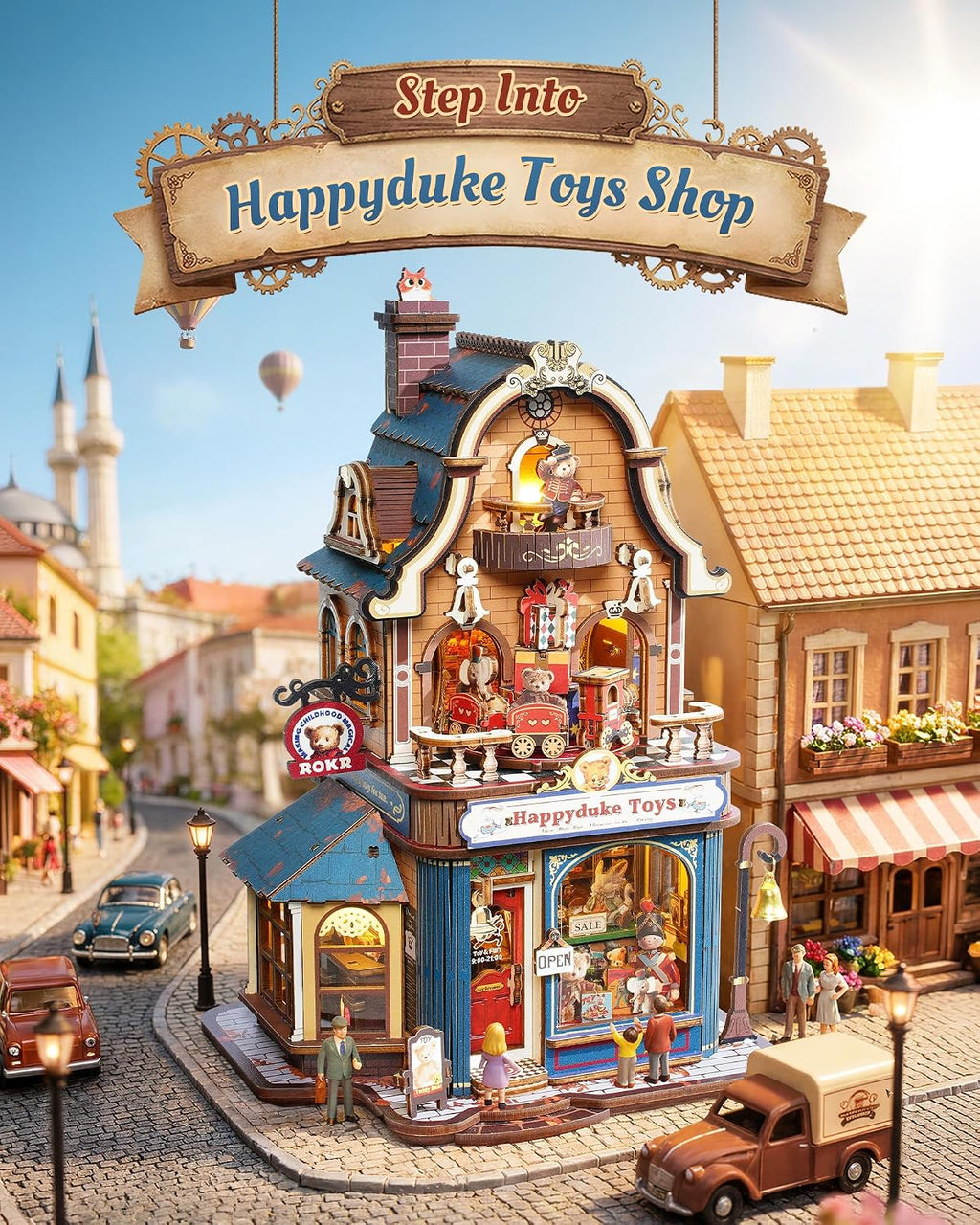 Rokr Happyduke Toys – DIY Mechanical Model Kit