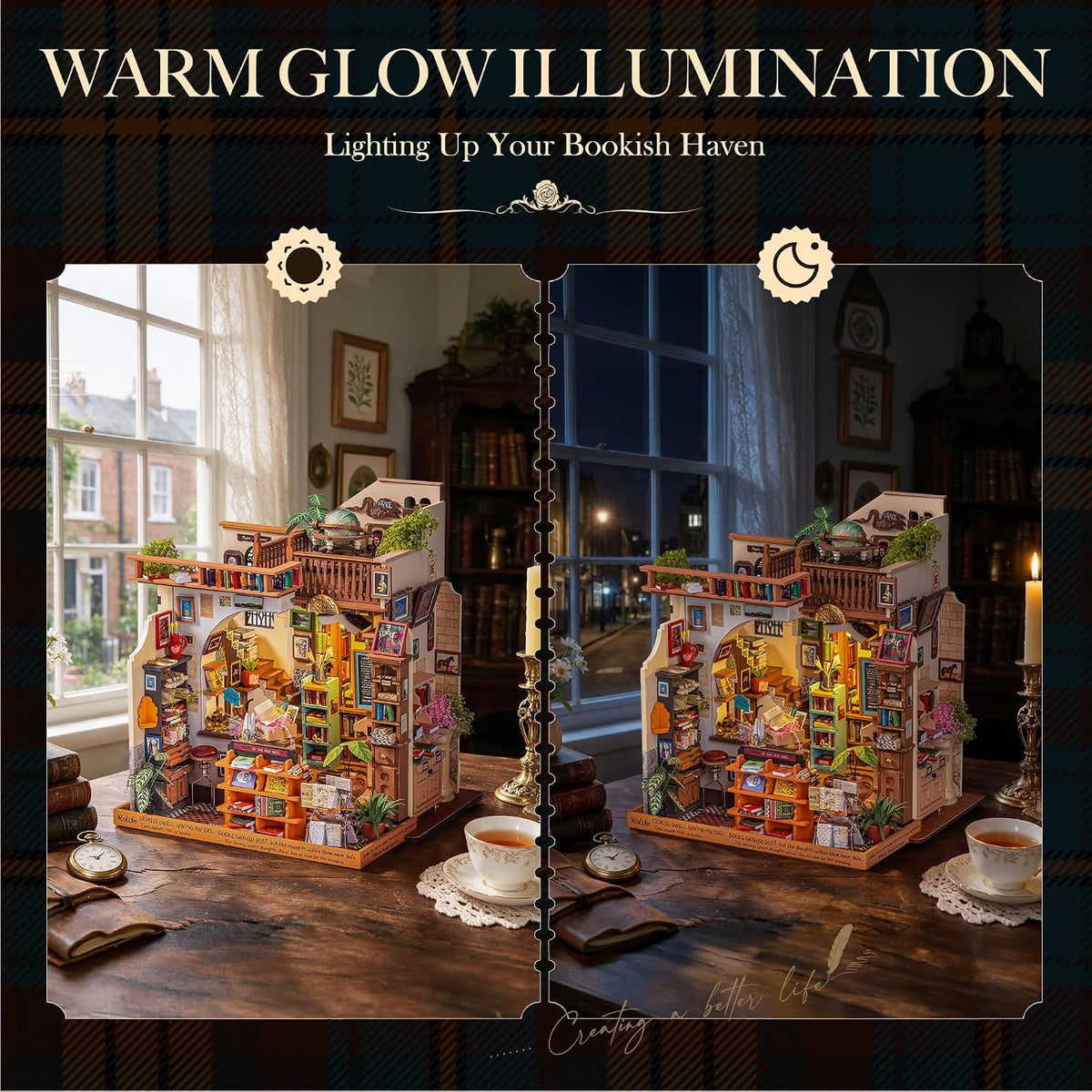 Rolife Pagestory Books – DIY Miniature House Kit