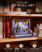 Rowood The Starry Night Wall Art – 3D Wooden Puzzle Kit