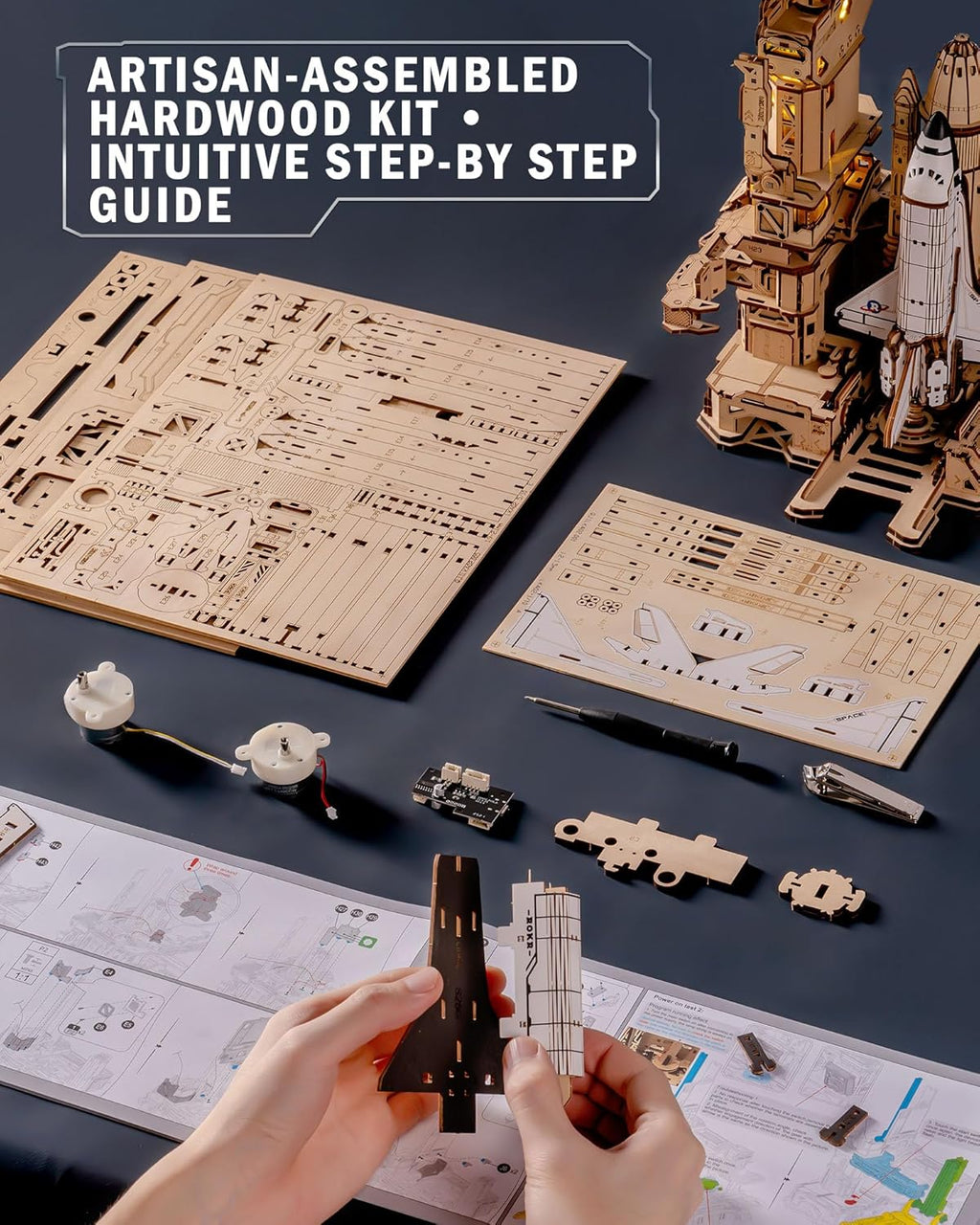 Space Shuttle Launch – Mechanical Model Kit