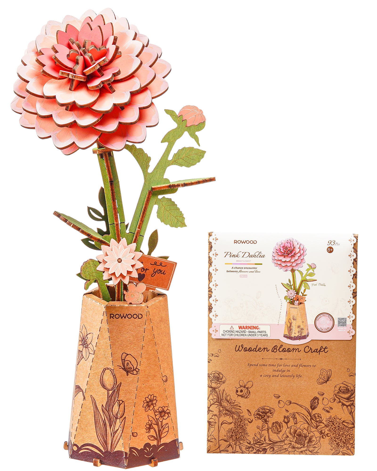 DIY Wooden Flower Bouquet – 16 Styles Available