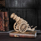 Wheeled Siege Artillery – 3D Wooden Puzzle Kit