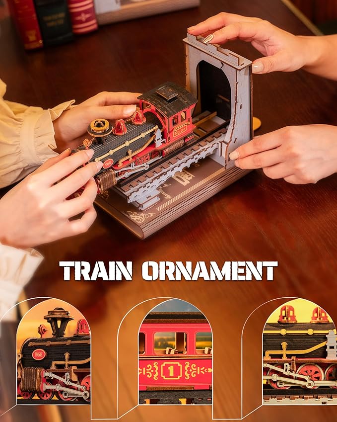 Century Train Book Nook – DIY Model Kit