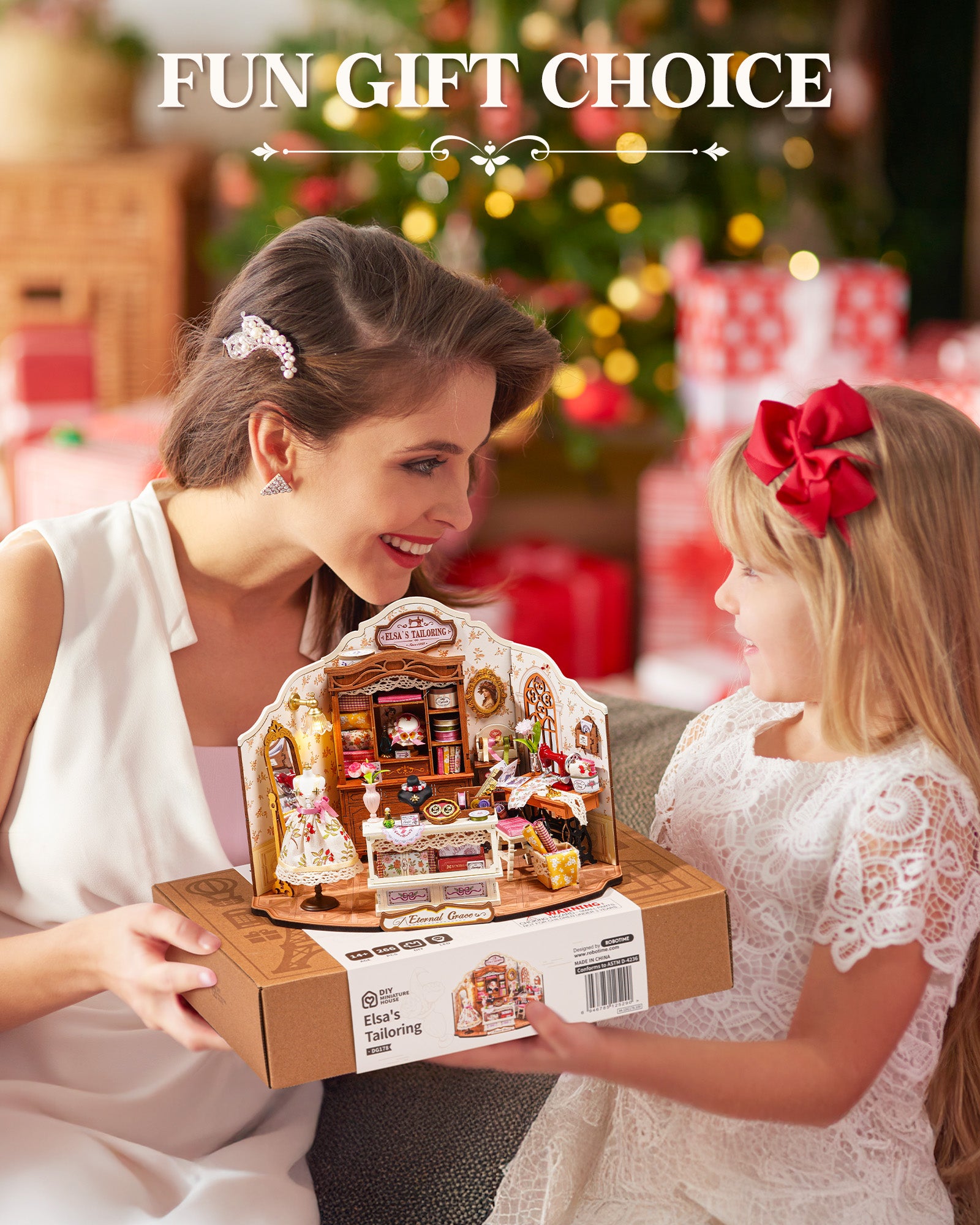 Elsa’s Tailor Shop – DIY Miniature House Kit