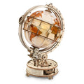 The Luminous Globe – 3D Wooden Puzzle Kit