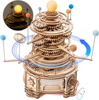 Mechanical Orrery – 3D Wooden Model Kit