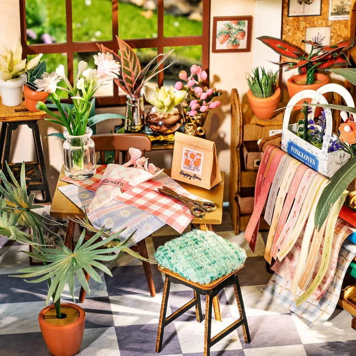Rolife Emily’s Flower Shop – DIY Miniature House Kit