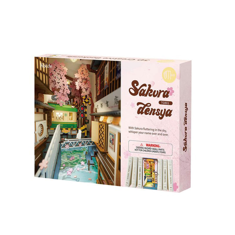 Book Nook Library Series – DIY Miniature Kit (4 Styles)