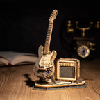 Electric Guitar – 3D Wooden Puzzle Kit