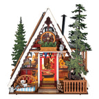 A-Frame Cabin – DIY Miniature House Kit