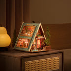 A-Frame Cabin – DIY Miniature House Kit