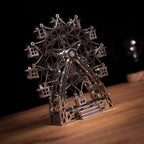 Metal Time Amusement Ride Ferris Wheel - DIY Metal Model Kit