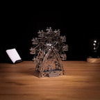 Metal Time Amusement Ride Ferris Wheel - DIY Metal Model Kit