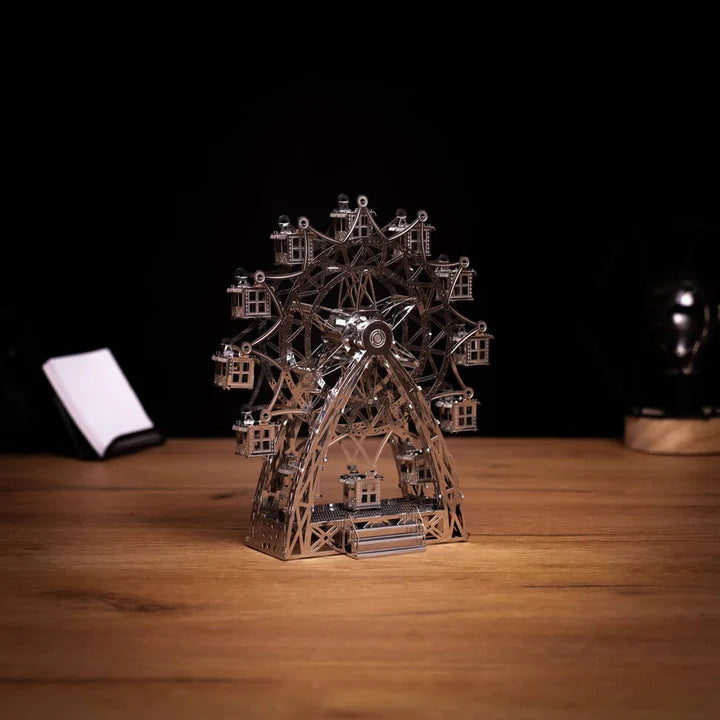Metal Time Amusement Ride Ferris Wheel - DIY Metal Model Kit
