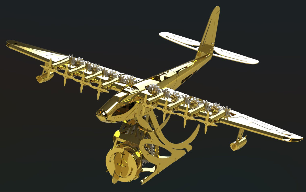 Metal Time Celestial Hughes H-4 Hercules Aurum Wings - DIY Metal Model Kit