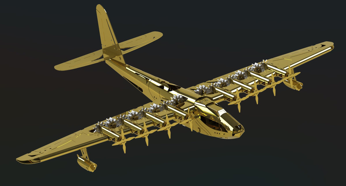 Metal Time Celestial Hughes H-4 Hercules Aurum Wings - DIY Metal Model Kit