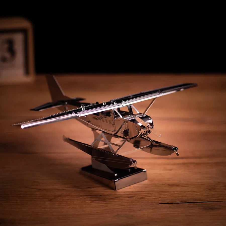 Metal Time Breeze Drifter Cessna Seaplane - DIY Metal Model Kit