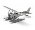 Metal Time Breeze Drifter Cessna Seaplane - DIY Metal Model Kit