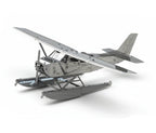 Metal Time Breeze Drifter Cessna Seaplane - DIY Metal Model Kit