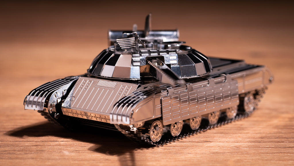 Metal Time Bulat T-64 Tank – DIY Metal Model Kit