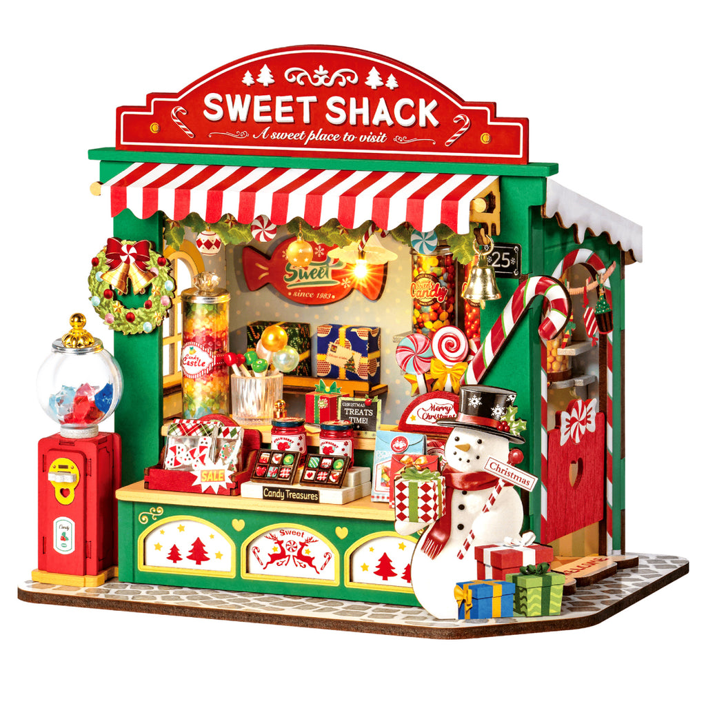 Christmas Candy Stand – DIY Miniature House Kit