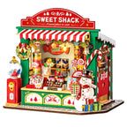Christmas Candy Stand – DIY Miniature House Kit