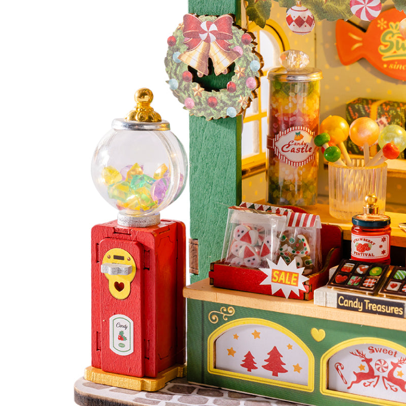 Christmas Candy Stand – DIY Miniature House Kit