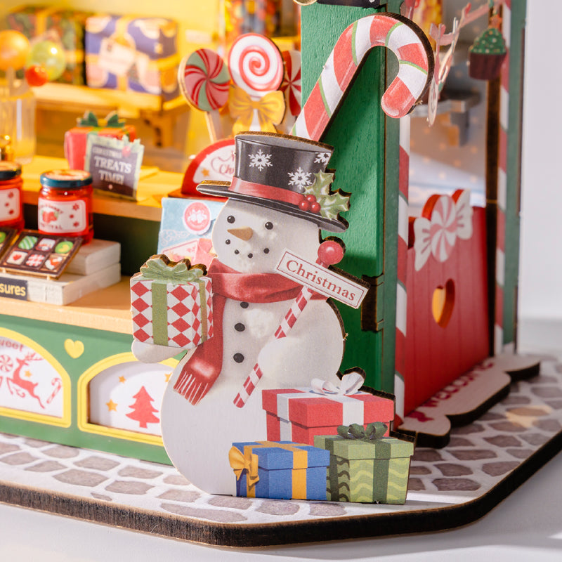 Christmas Candy Stand – DIY Miniature House Kit