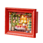 Christmas Eve Party – 3D Wooden Puzzle Story Frame Kit