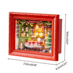Christmas Eve Party – 3D Wooden Puzzle Story Frame Kit