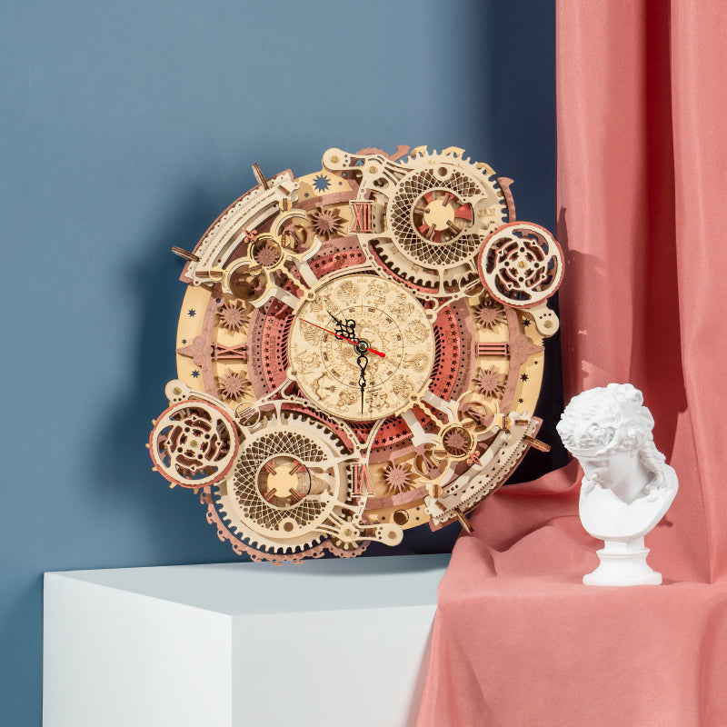 Zodiac Wall Clock – DIY Mechanical Model Kit