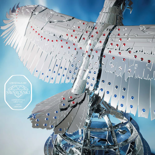 Unity Wings Silver Armor Crystal Edition - DIY Metal Model Kit