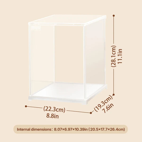Rolife Clear Display Case Portrait Size M DF05L