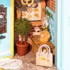 Fluffy Cat Bakery – 3D Wooden Puzzle Story Frame Kit