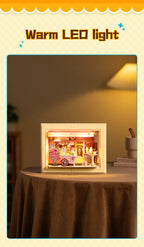 Sweet Scoopery Ice Cream – 3D Wooden Puzzle Story Frame Kit