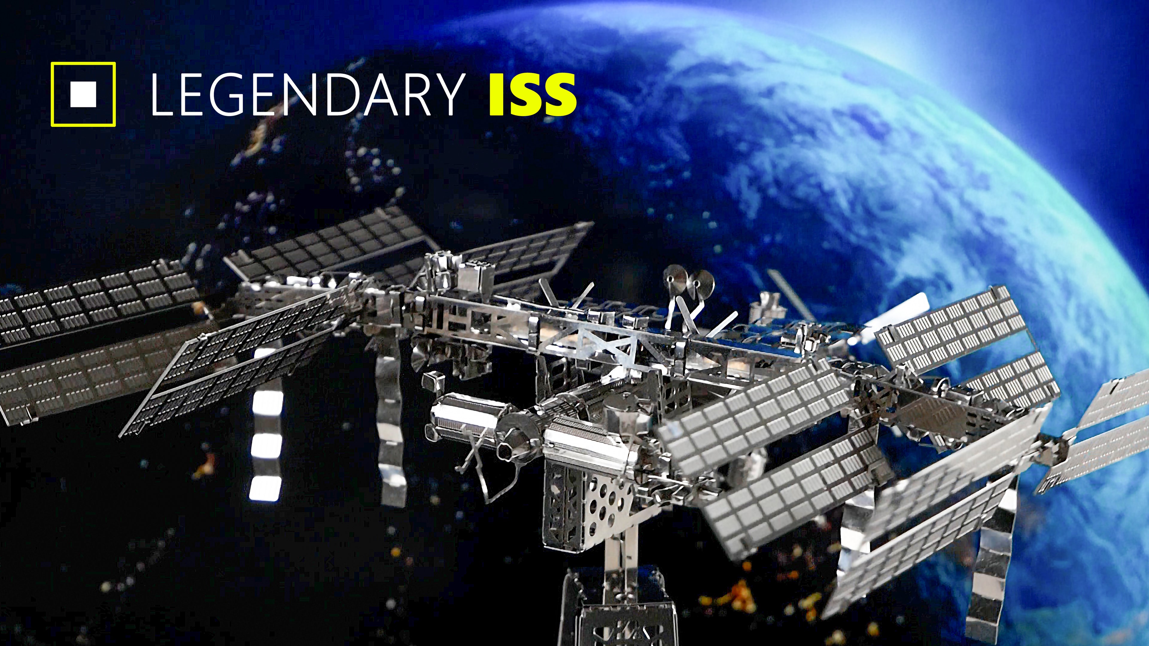 Metal Time Astronauts Lodge Space Station – DIY Metal Model Kit