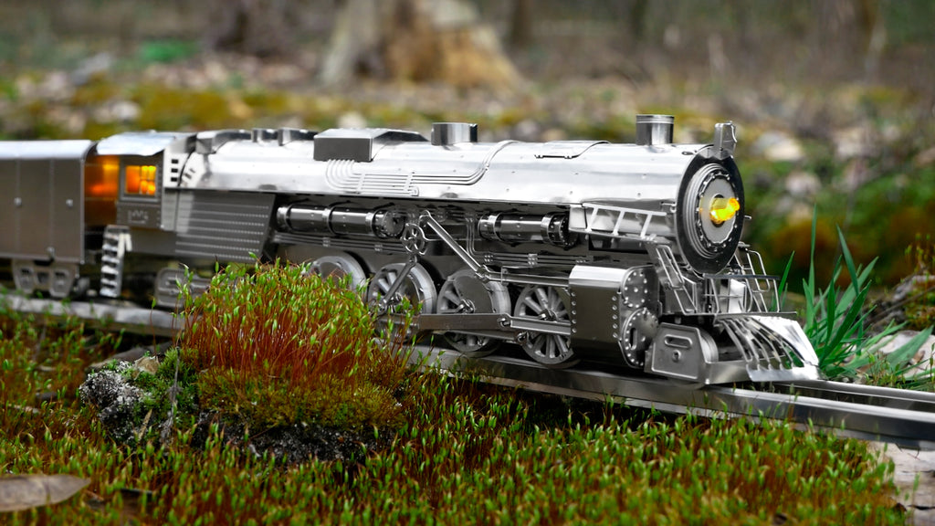 Metal Time Polar Steel Magic Express Mechanical Steam Train – DIY Metal Model Kit