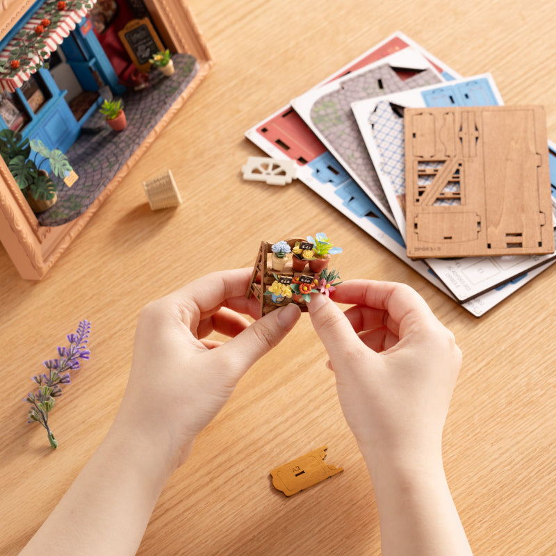 Rolife Daily Fresh Flower – 3D Wooden Puzzle Kit