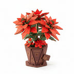 Poinsettia – DIY Wooden Flower Bouquet Kit