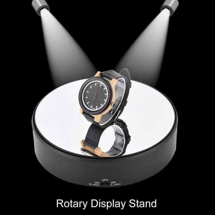 Metal Time Rotating Display