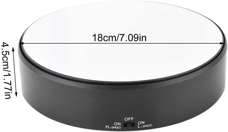 Metal Time Rotating Display