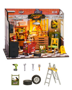Garage Workshop – DIY Miniature House 3D Puzzle Kit