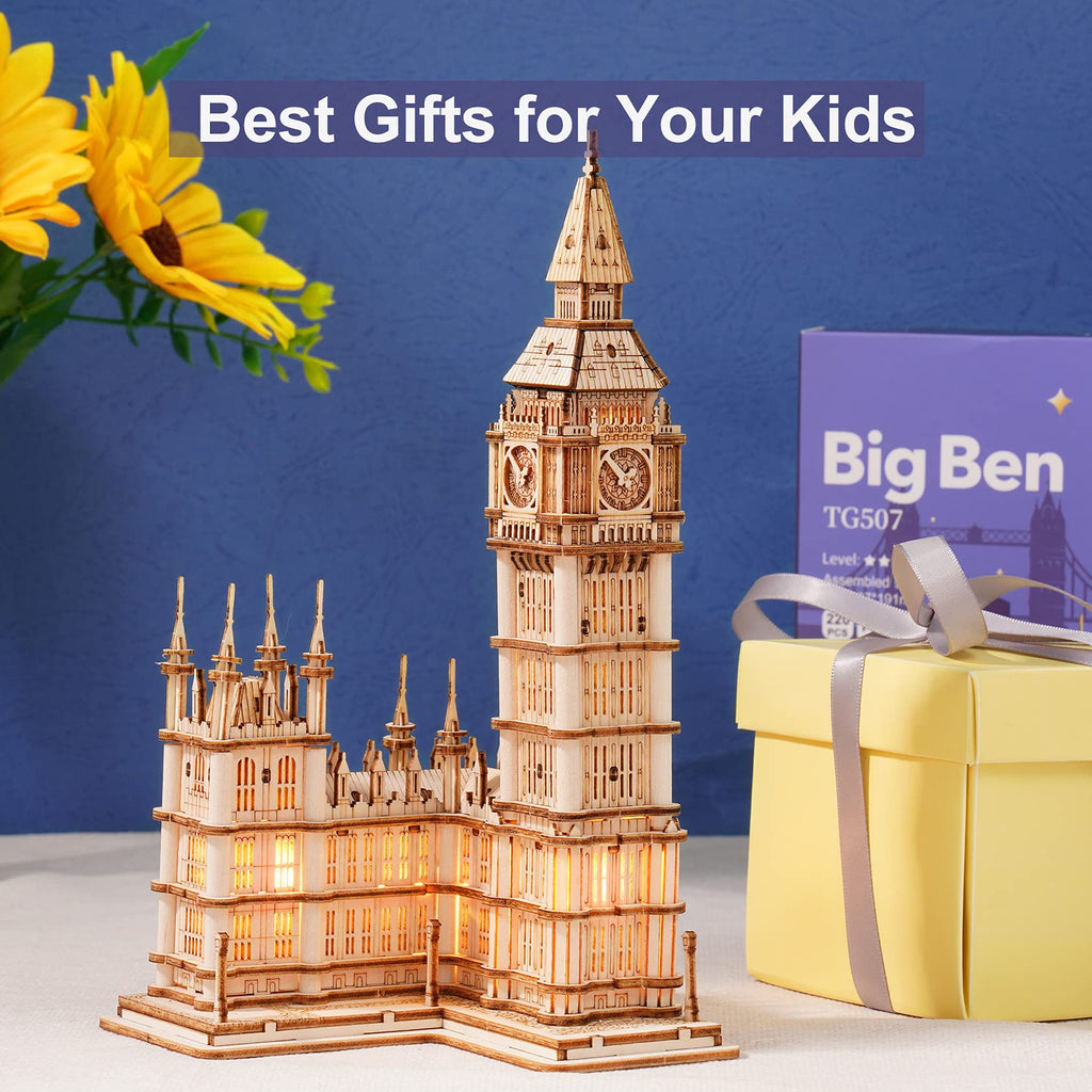 Big Ben – Wooden Architecture Model Kit