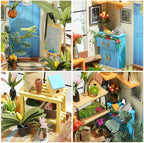 Cathy’s Flower House – DIY Miniature Greenhouse Kit